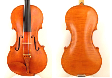 Plowden Guarneri del Gesu 1735 model violin by Leroy Douglas