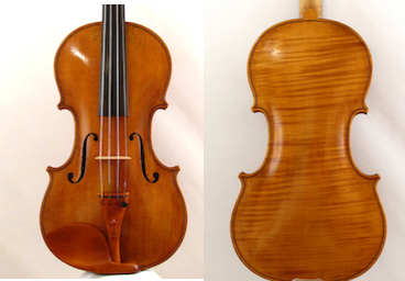 Viotti Stradivari 1709 model violin Pacific Northwest